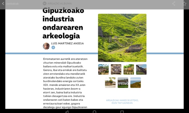 Revista TTAP nº 127: Gipuzkoako industria ondarearen arkeologia